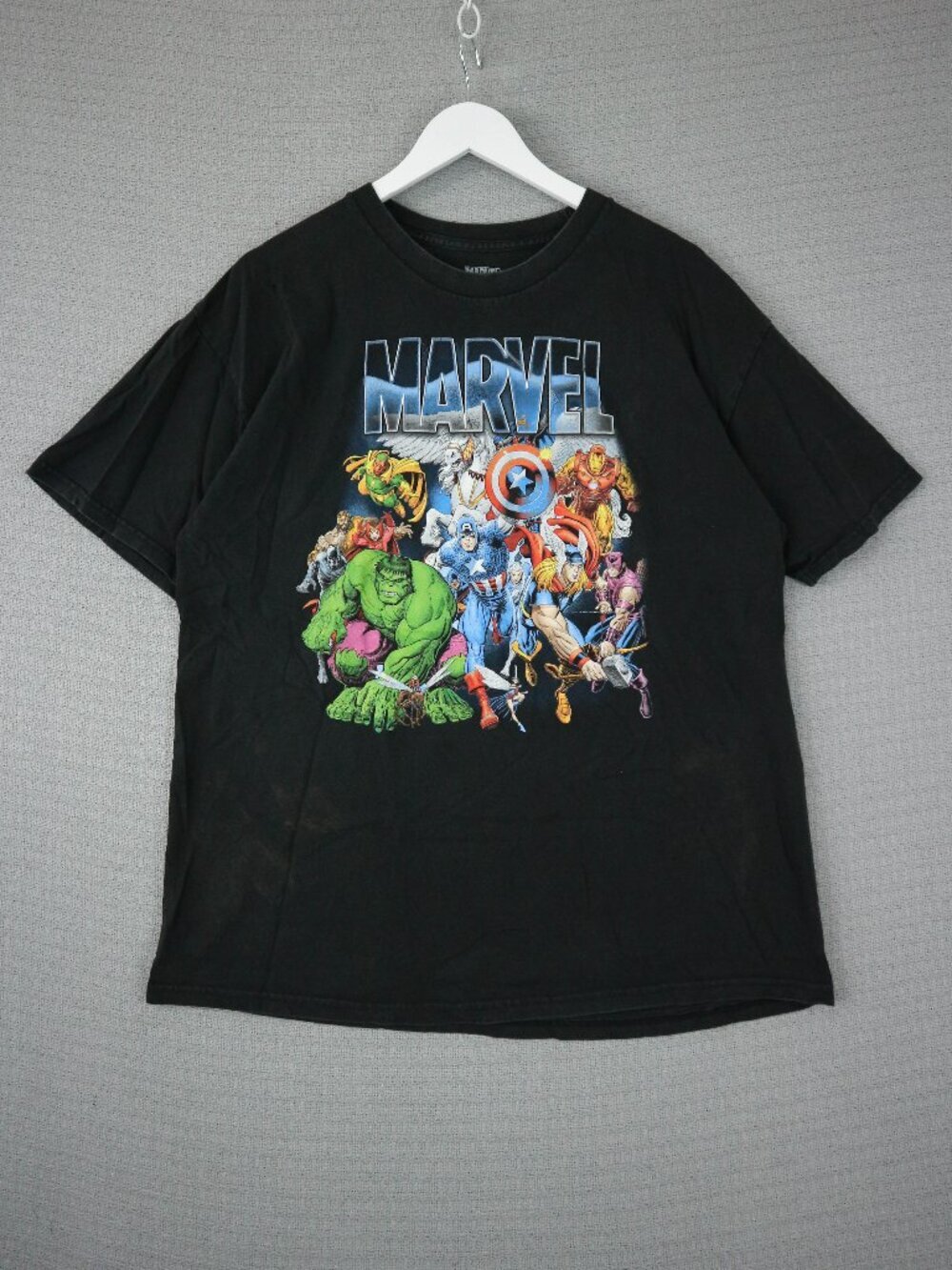 Marvel Universe Superheros Tee Streetwear Mens XL